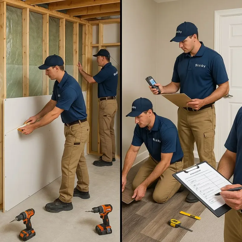 Repairs and Reconstruction process in Sun Valley, PA